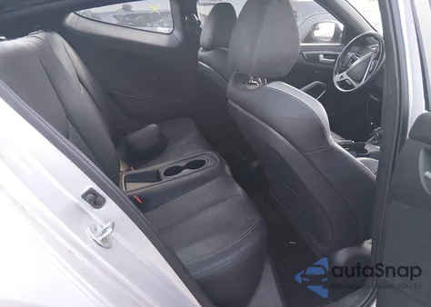 2017 Hyundai Veloster Turbo z USA, uszkodzony, nr VIN KMHTC6AE5HU313627